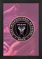Inter Miami Framed Wall Art