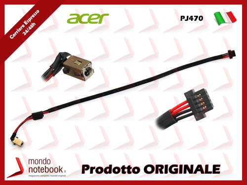 Connettore alimentazione dc - connettore, di