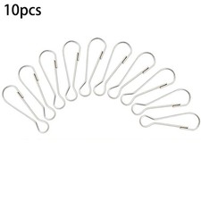 10 Pezzi Bandiera Pole Clip