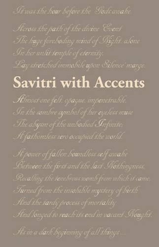 Savitri with accents - accents, by