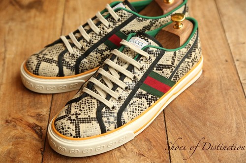 Gucci tennis bianco nero - gucci,
