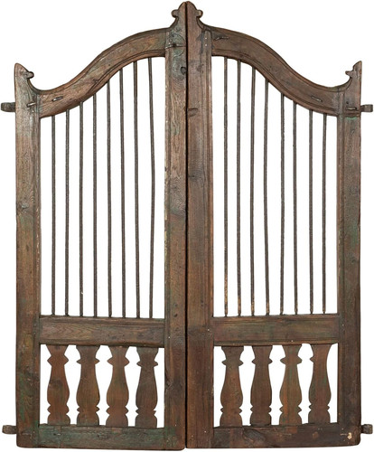 Grande cancello legno per - cancello,
