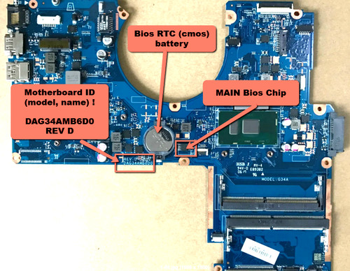 Bios per pavilion serie - bios, hp