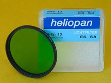 Filter for BW, Heliopan Grun 13 - ø 58 mm (S)