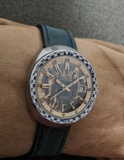 OROLOGIO SVIZZERO CAMY SUPERAUTOMATIC ETA2472 DIVER 50m VINTAGE anni 70 RARO 25J.