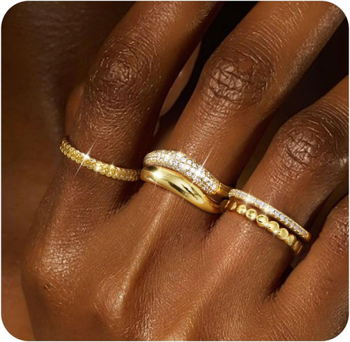 Pezzi anelli donna oro - 5,
