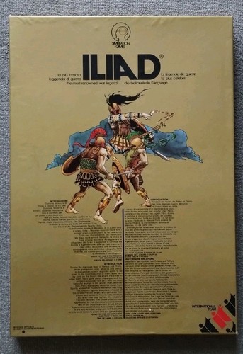 Iliad gioco scatola - iliad,