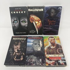 VHS Tape Horror Lot 6