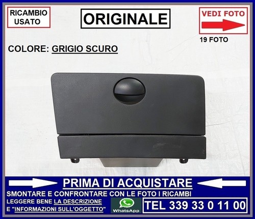 Cassetto porta oggetti grigio - cassetto,