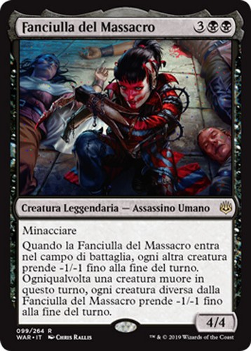 Mtg massacre girl exc - mtg,