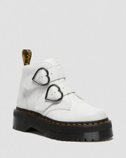 Stivali bianchi Dr Martens