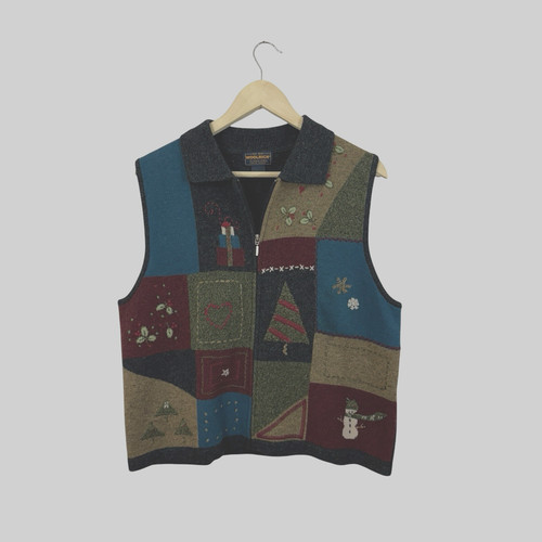 Woolrich large maglione lana - x-large,