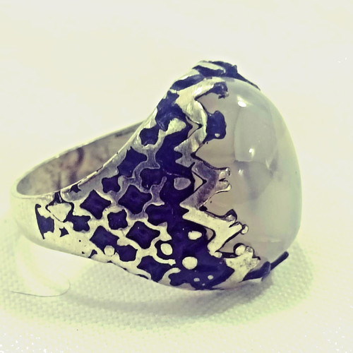 Anello vintage timbrato