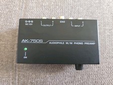 Preamplificatore Phono Volume Regolabile Rca SENZA ALIMENTATORE 