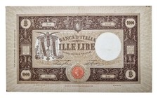 KINGDOM OF ITALY - 1000 Lire