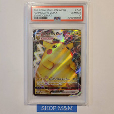 Pokemon Pikachu VMAX PSA 10
