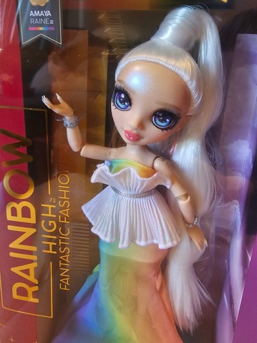 Bambola alla moda rainbow - bambola,