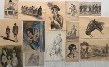  14 vecchi     disegni,  su