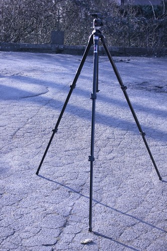 Manfrotto 055 pro con testa - con,