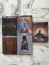 LOTTO 5 STEELBOOK BLU-RAY 4K