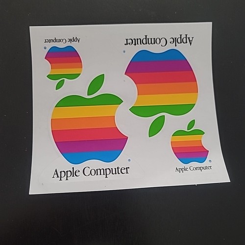 Foglio adesivi computer apple - foglio,