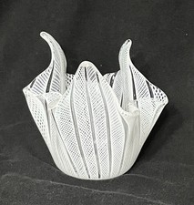 Vaso fazzoletto in vetro