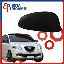 Calotta Specchietto Retrovisore Lancia Ypsilon 312 Dx Lato Passeggero Nero Lucid