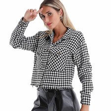 TOOCOOL Women's Frayed Chess