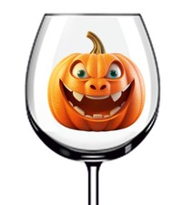 12x Adesivo Vinile Zucca