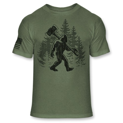 Shirt bigfoot logger - bigfoot,