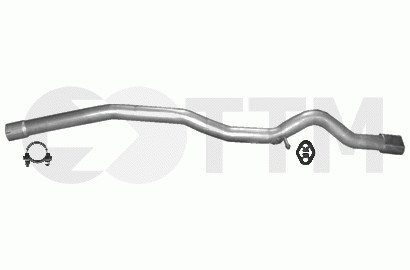 Tuyau échappement pour - d'échappement+,