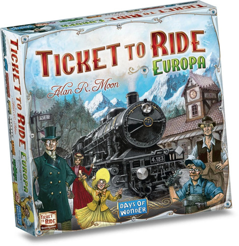 Ticket ride europa - to, gioco