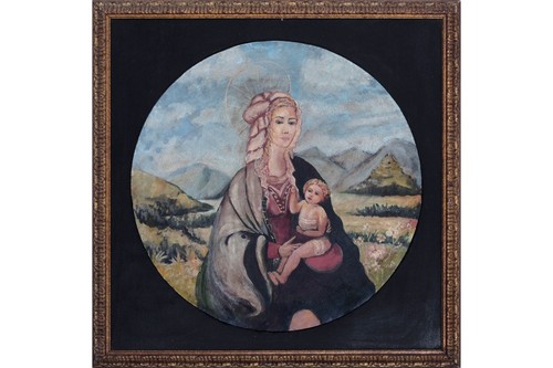 Natività dipinto olio tela - dipinto,
