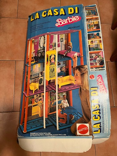 Casa barbie con - la,