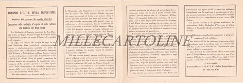 Comando c tripolitania - comando, r.c.t.c.