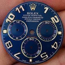 Rolex quadrante blu Luminova