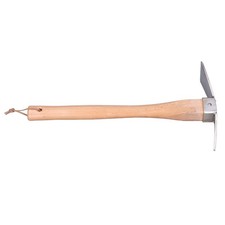 ̃Pick Axe Semplice Pratica Fine Lavorazione Acciaio Inox Materiale Legno BG CA