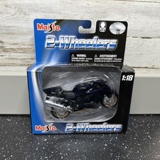 Moto maisto ruote 18 blu - maisto,