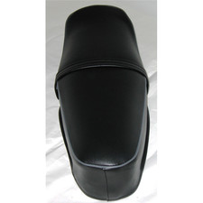 Fodero copertina sella nera con bordino grigio per VESPA 50 125 R L N PRIMAVERA 