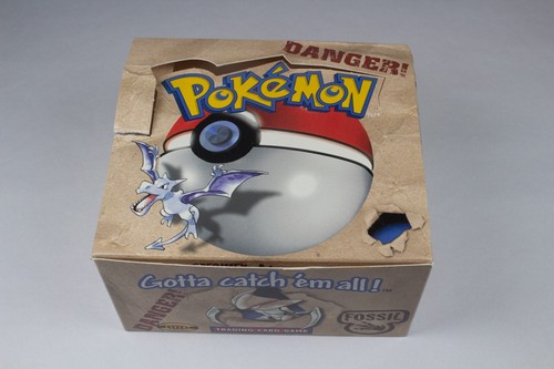 Pokemon fossil booster display - fossil,