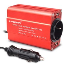 Inverter Di Corrente 300 W per Auto, Trasformatore Da 12 V a 220 V, Inverter Con