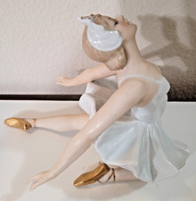 Statuina ballerina porcellana