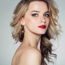  Orecchini doppi da donna Girl