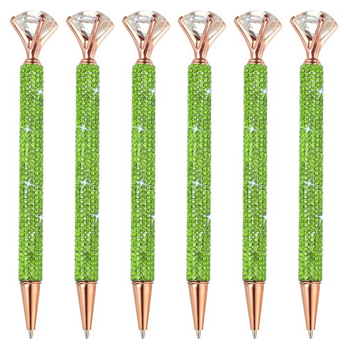 Penna sfera con strass 6pcs - a,