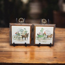 Set Of 2 Vtg MCM Villeroy &