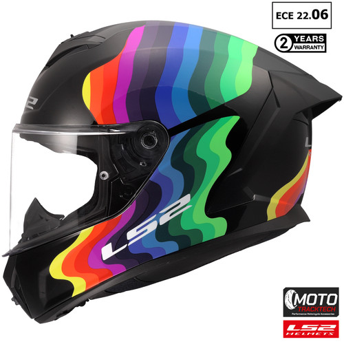 Casco moto integrale - ls2, rapid