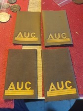 Esercito Italiano Coppia gradi tubolari Mimetica AUC anni 70/80 originali ottimi