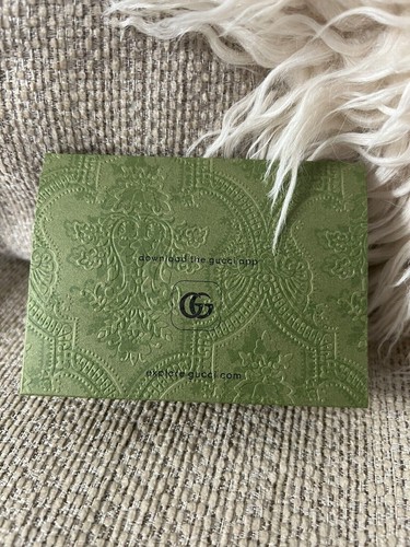 Gucci carta regalo verde - -,