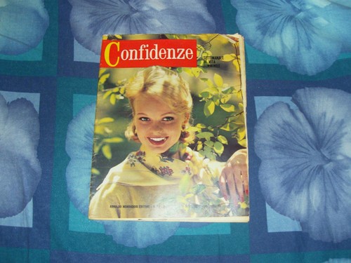 Rivista confidenze anno - ', ,