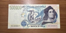 500.000 500000 LIRE RAFFAELLO
